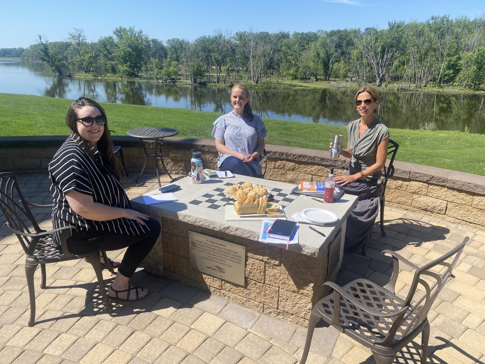 Outdoor meeting