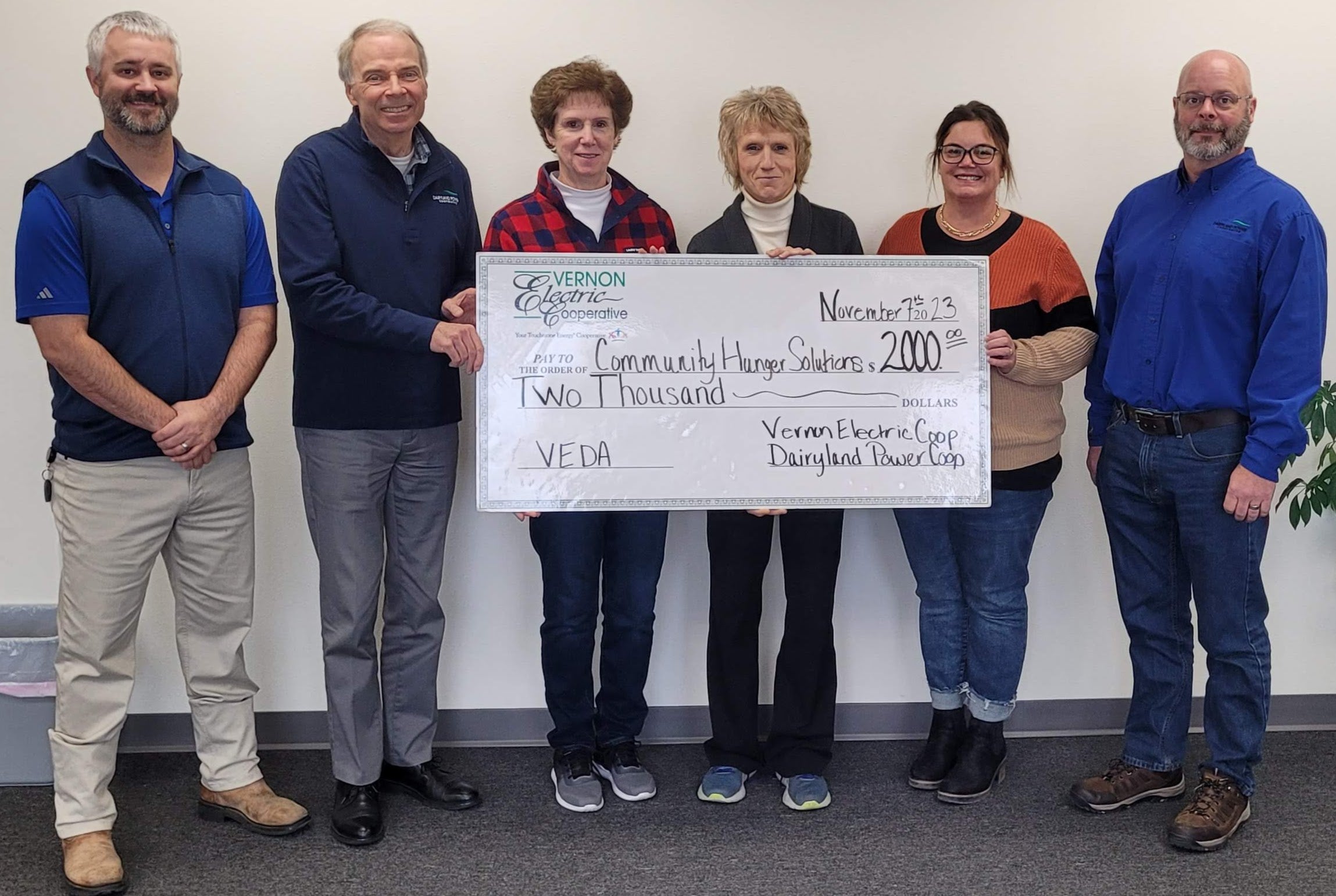 Dairyland Power and Vernon Electric Cooperative Support Community